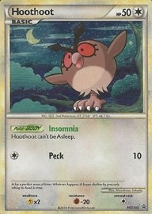 [PKM] Hoothoot (HGSS05) [HeartGold & SoulSilver: Black Star Promos]