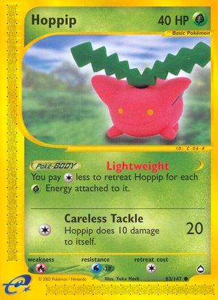 [PKM] Hoppip (83/147) [Aquapolis]