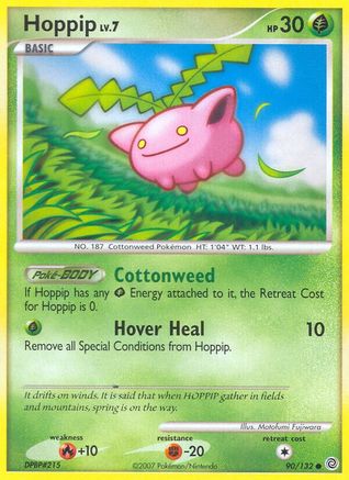 [PKM-C] Hoppip (90/132) [Diamond & Pearl: Secret Wonders]