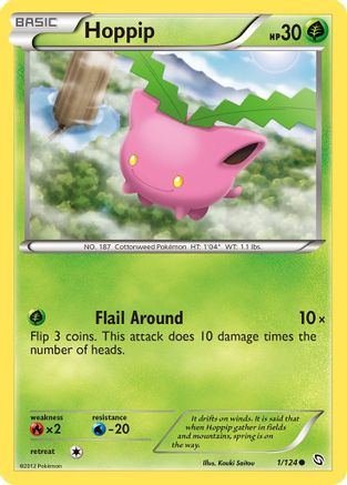 [PKM-C] Hoppip (1/124) [Black & White: Dragons Exalted]