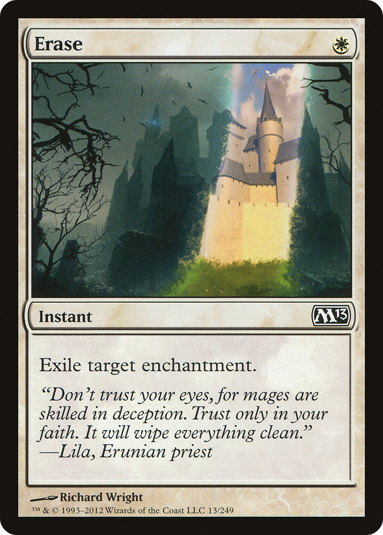 {C} Erase [Magic 2013][M13 013]