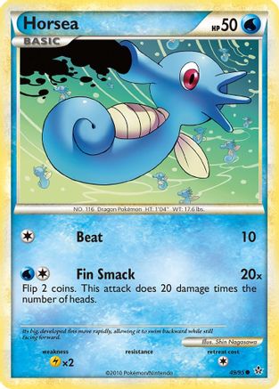 [PKM] Horsea (49/95) [HeartGold & SoulSilver: Unleashed]