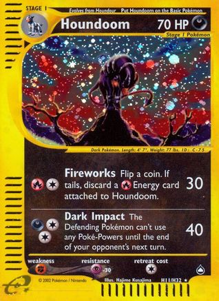[PKM] Houndoom (H11/H32) [Aquapolis]