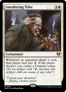 {R} Smothering Tithe [Commander Masters][CMM 057]