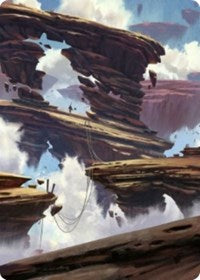 {A} Boulderloft Pathway Art Card [Zendikar Rising Art Series][AZNR 022]