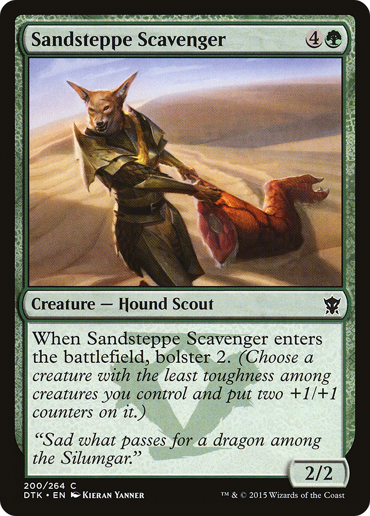 {C} Sandsteppe Scavenger [Dragons of Tarkir][DTK 200]