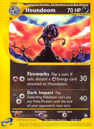 [PKM] Houndoom (15/147) [Aquapolis]