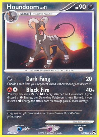[PKM] Houndoom (18/106) [Diamond & Pearl: Great Encounters]