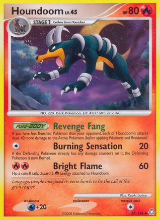 [PKM-C] Houndoom (57/146) [Diamond & Pearl: Legends Awakened]