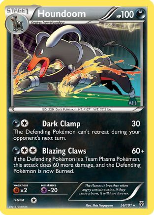 [PKM] Houndoom (56/101) [Black & White: Plasma Blast]