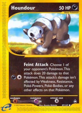 [PKM] Houndour (87/147) [Aquapolis]