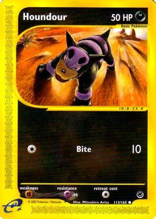 [PKM] Houndour (113/165) [Expedition: Base Set]