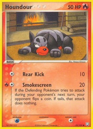 [PKM] Houndour (59/109) (Stamped) [EX: Team Rocket Returns]