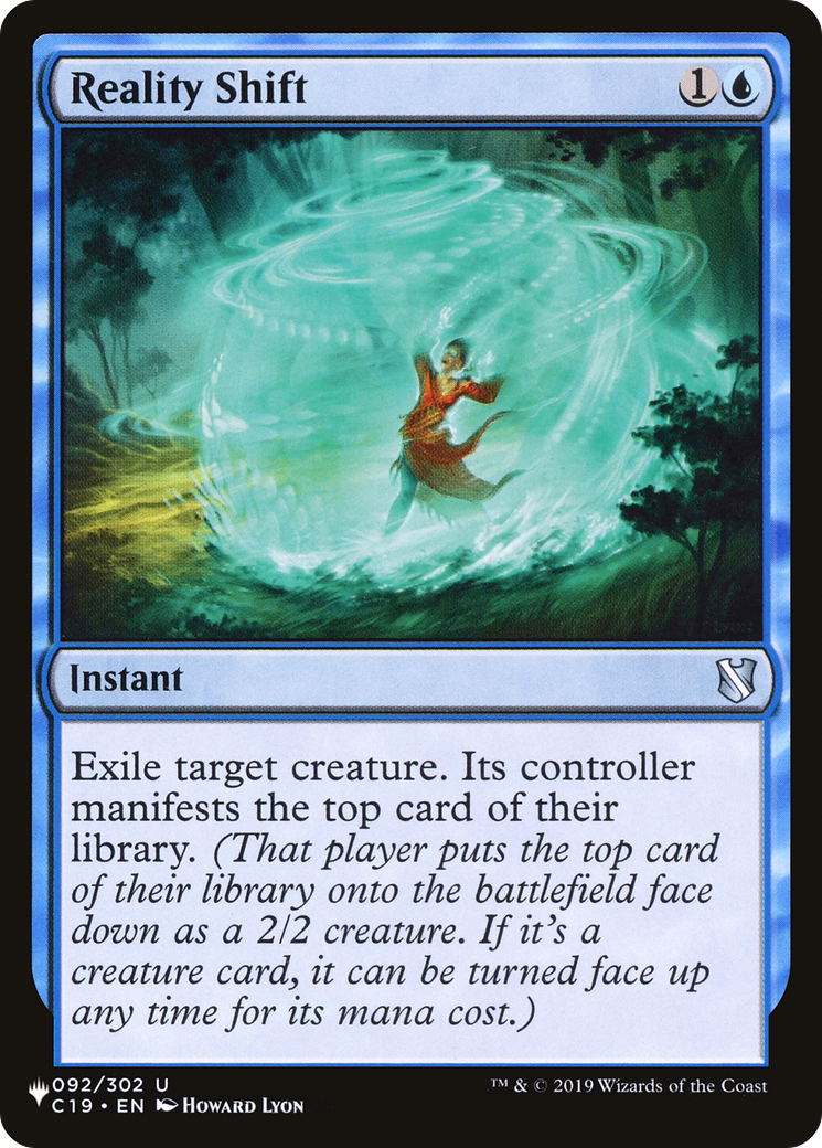 Reality Shift [LIST C19-92]
