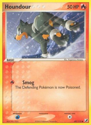 [PKM-C] Houndour (60/115) (Stamped) [EX: Unseen Forces]