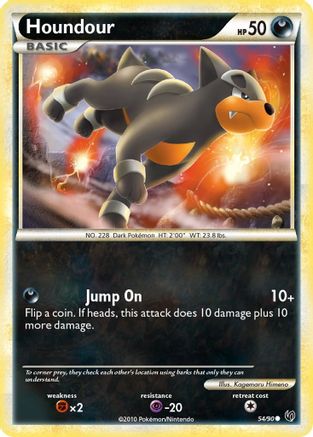 [PKM] Houndour (54/90) [HeartGold & SoulSilver: Undaunted]