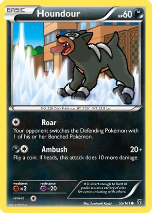 [PKM] Houndour (55/101) [Black & White: Plasma Blast]