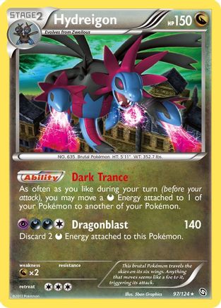 [PKM] Hydreigon (97/124) [Black & White: Dragons Exalted]