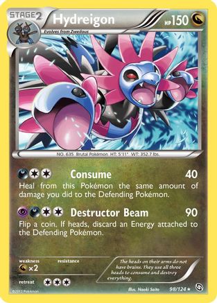 [PKM-R] Hydreigon (98/124) [Black & White: Dragons Exalted]