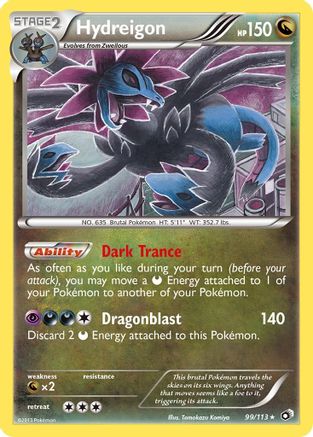 [PKM-R] Hydreigon (99/113) [Black & White: Legendary Treasures]