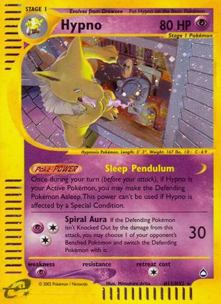 [PKM] Hypno (H12/H32) [Aquapolis]