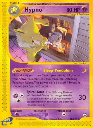 [PKM] Hypno (16/147) [Aquapolis]