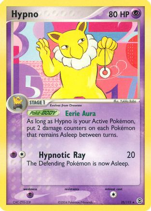 [PKM-R] Hypno (25/112) [EX: FireRed & LeafGreen]