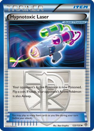 [TR] Hypnotoxic Laser (123/135) [Black & White: Plasma Storm]