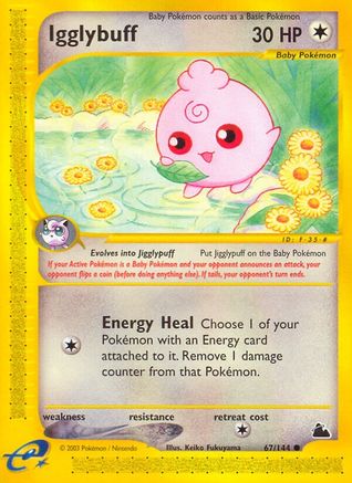 [PKM-C] Igglybuff (67/144) [Skyridge]
