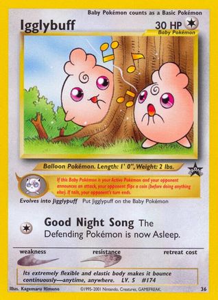 [PKM] Igglybuff (36) [Wizards of the Coast: Black Star Promos]