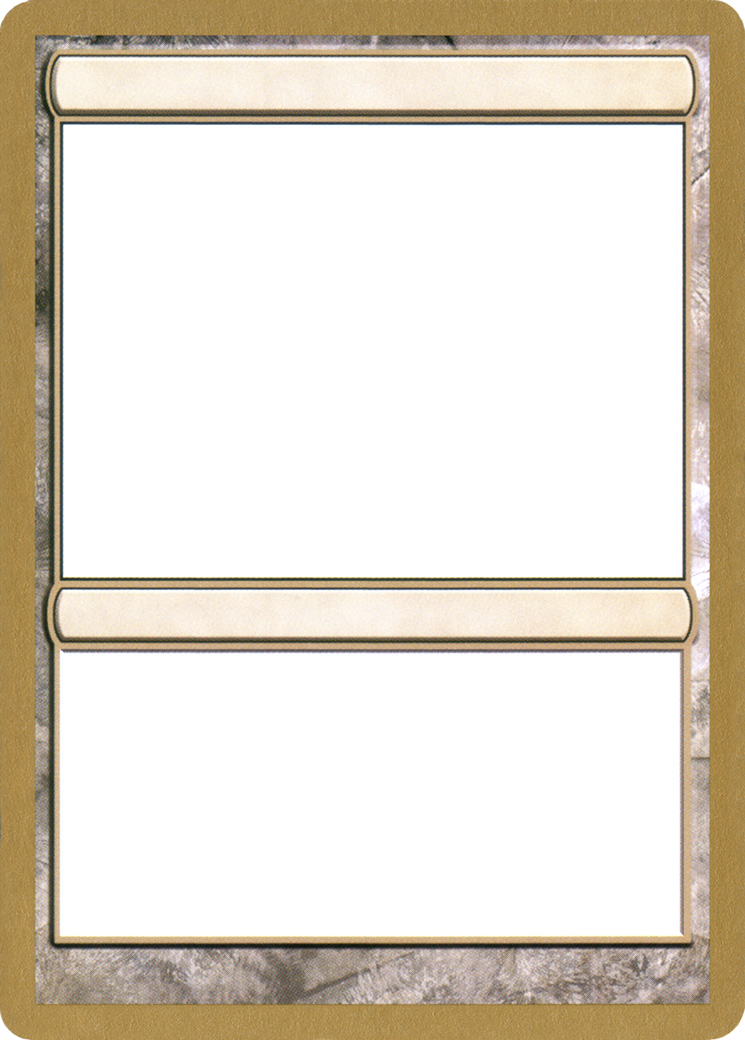 {R} 2004 World Championship Blank Card [World Championship Decks 2004][GB WC04 NULL]