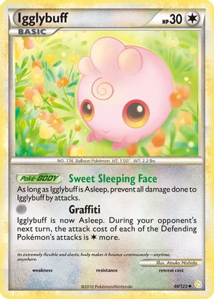 [PKM-C] Igglybuff (44/123) [HeartGold & SoulSilver: Base Set]