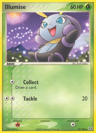 [PKM] Illumise (32/106) (Stamped) [EX: Emerald]