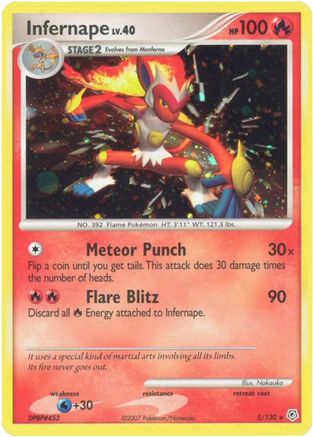 [PKM] Infernape (5/130) [Diamond & Pearl: Base Set]