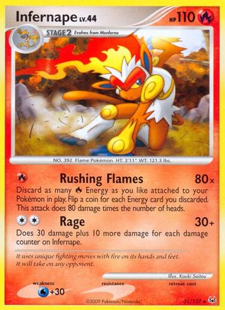 [PKM-R] Infernape (31/127) [Platinum: Base Set]