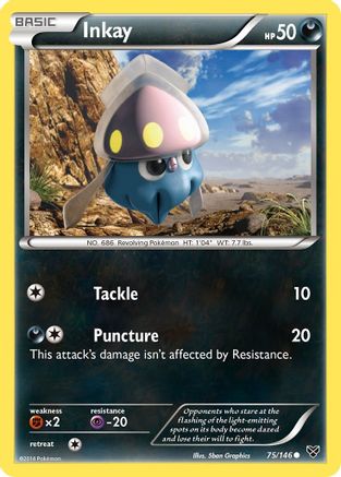 [PKM] Inkay (75/146) [XY: Base Set]
