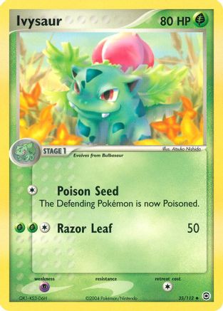 [PKM] Ivysaur (35/112) [EX: FireRed & LeafGreen]