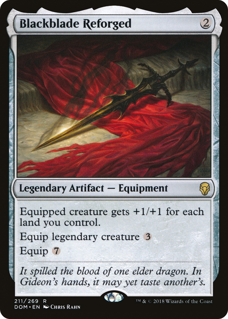 {R} Blackblade Reforged [Dominaria][DOM 211]