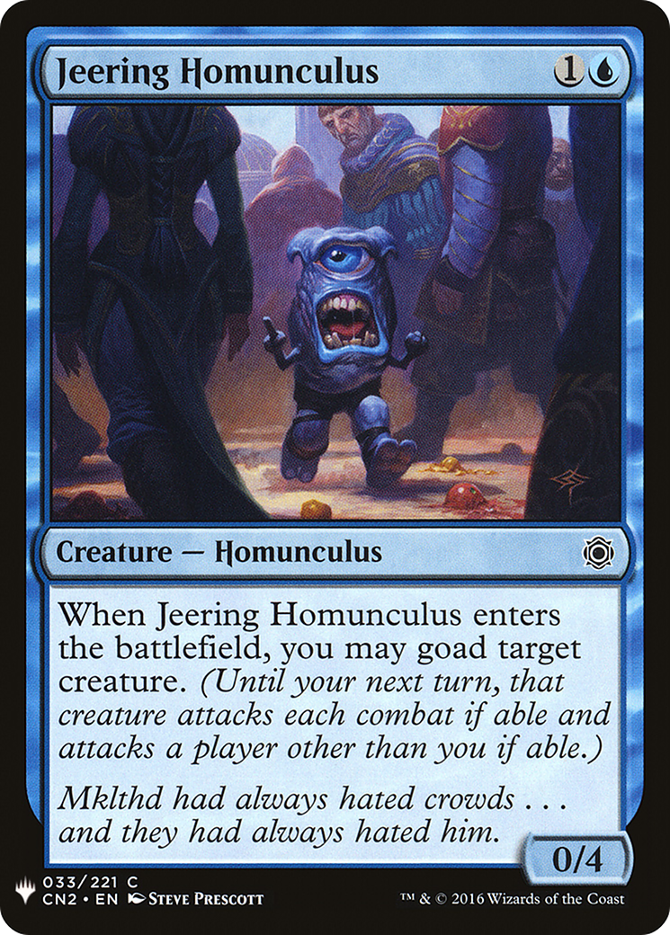 {C} Jeering Homunculus [Mystery Booster][LS CN2 033]
