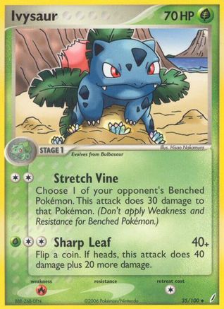 [PKM-C] Ivysaur (35/100) [EX: Crystal Guardians]