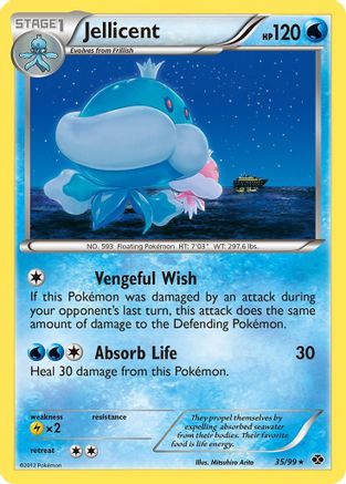 [PKM] Jellicent (35/99) [Black & White: Next Destinies]