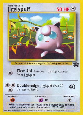 [PKM] Jigglypuff (7) [Wizards of the Coast: Black Star Promos]