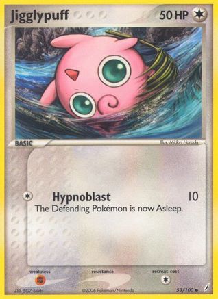 [PKM-C] Jigglypuff (53/100) (Stamped) [EX: Crystal Guardians]