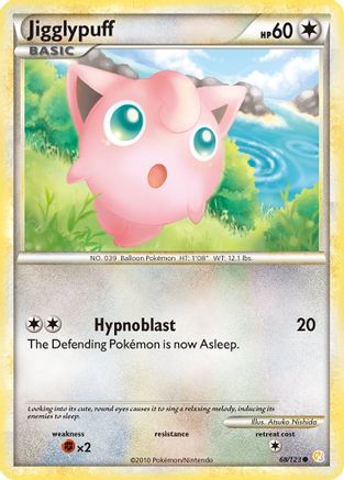 [PKM] Jigglypuff (68/123) [HeartGold & SoulSilver: Base Set]
