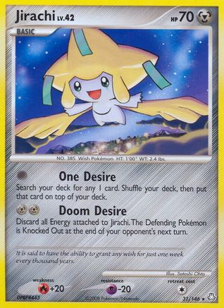 [PKM] Jirachi (31/146) [Diamond & Pearl: Legends Awakened]