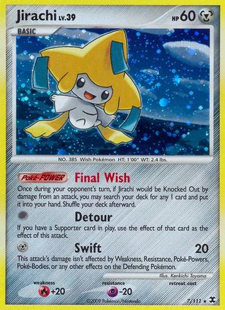 [PKM] Jirachi (7/111) [Platinum: Rising Rivals]