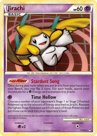 [PKM-R] Jirachi (11/95) [HeartGold & SoulSilver: Call of Legends]
