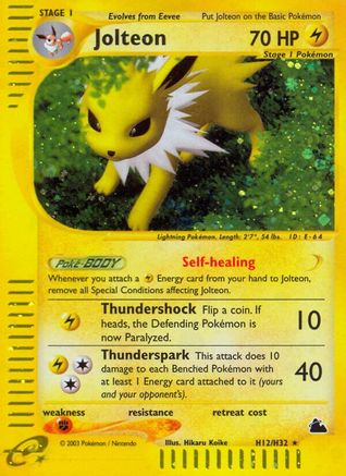 [PKM] Jolteon (H12/H32) [Skyridge]