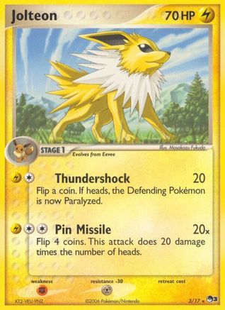 [PKM-R] Jolteon (3/17) [POP Series 3]
