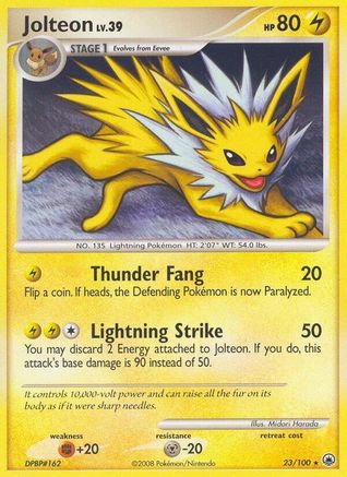 [PKM] Jolteon (23/100) [Diamond & Pearl: Majestic Dawn]